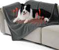 Bedsure Self Warming Dog Blankets for Large Dogs Waterproof - 50"x60" Grey