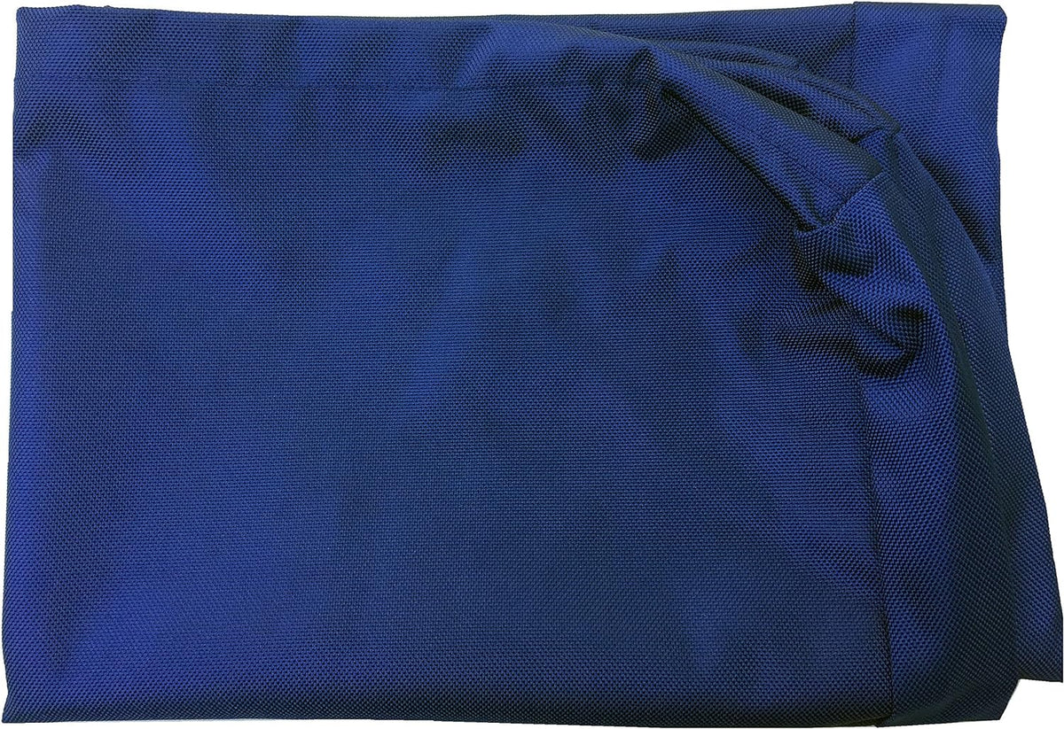 Dogbed4less Orthopedic Waterproof Heavy Duty Gel Memory Foam Dog Bed for Large Dogs, Nylon Cover in Blue, Jumbo 55X47X4 Inches