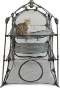 Outback Jack Catio Outdoor Cat Enclosure, Portable Play Tent, Multi Cat Use